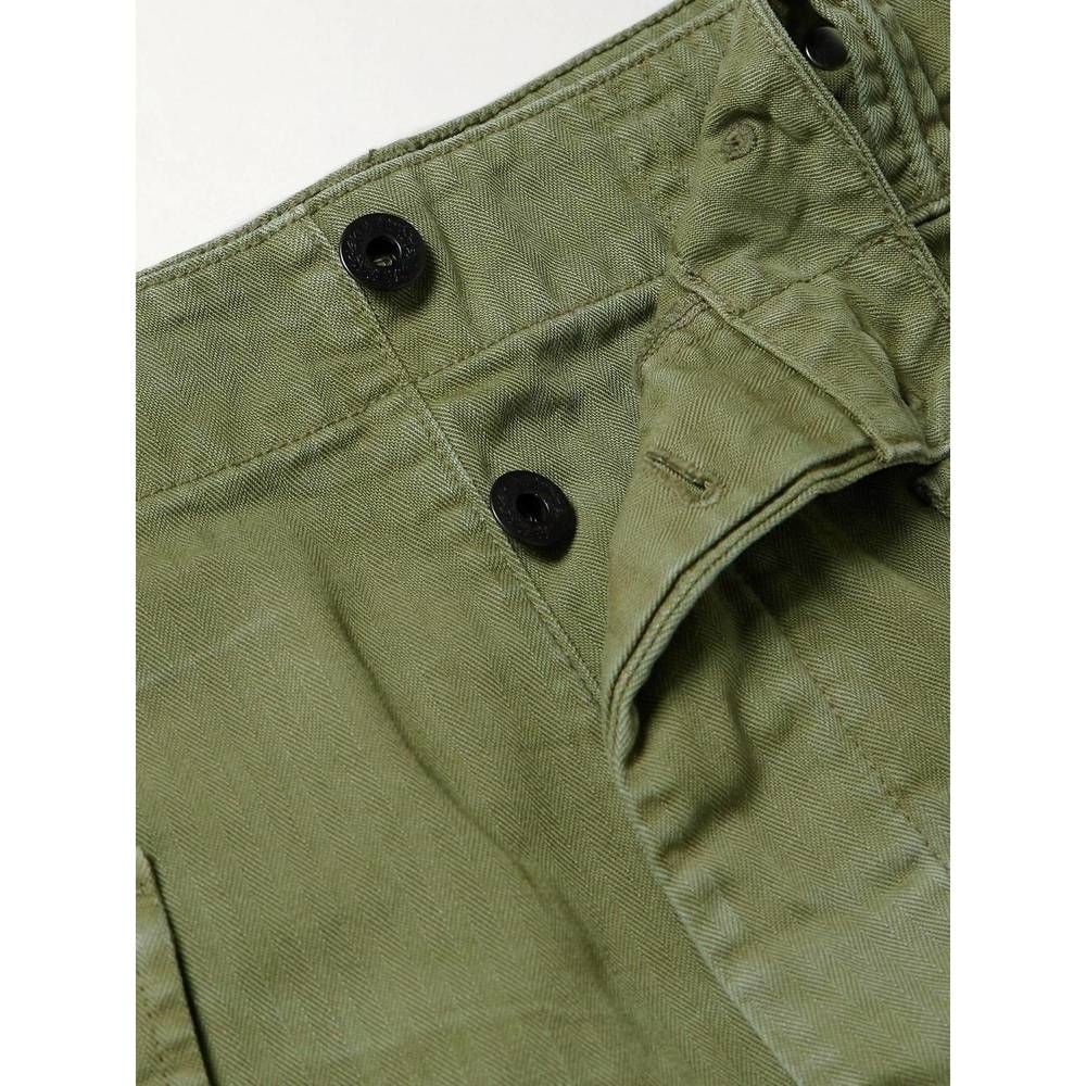 NEW POLO RALPH LAUREN twill cargo short in olive - Picture 3 of 4